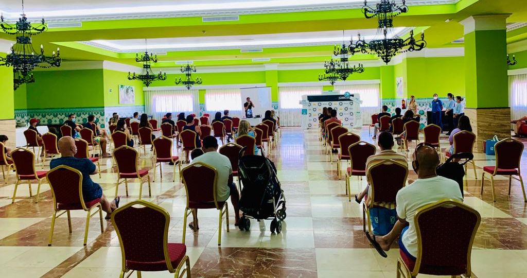 1000 aplausos zimbali playa