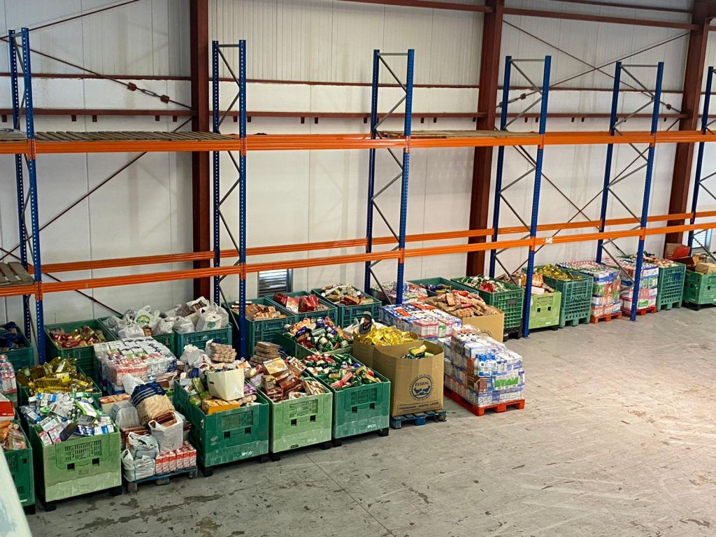 donación el vaquero solidario banco alimentos almeria