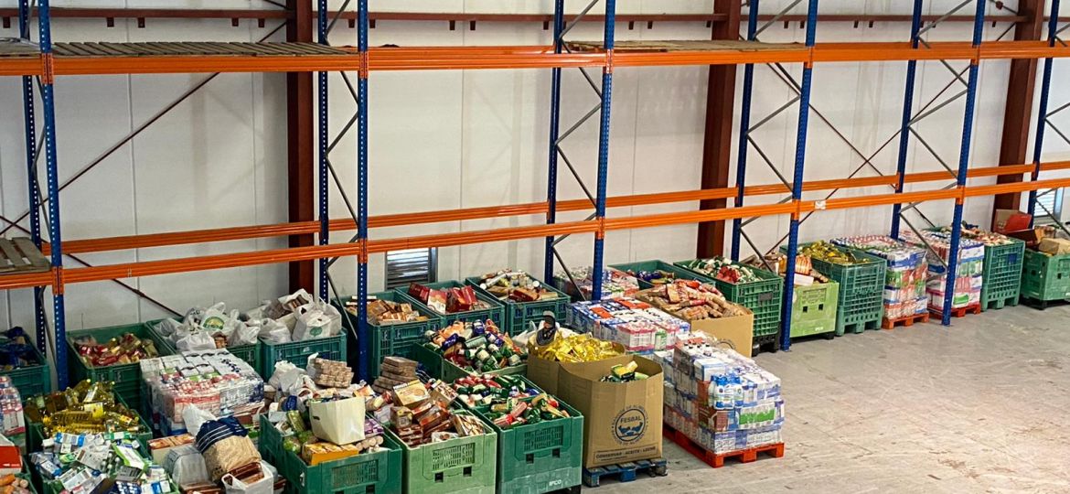 donación el vaquero solidario banco alimentos almeria