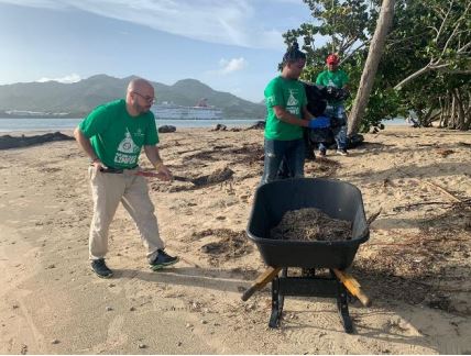 Jornadas de limpieza en Playa Teco 2022